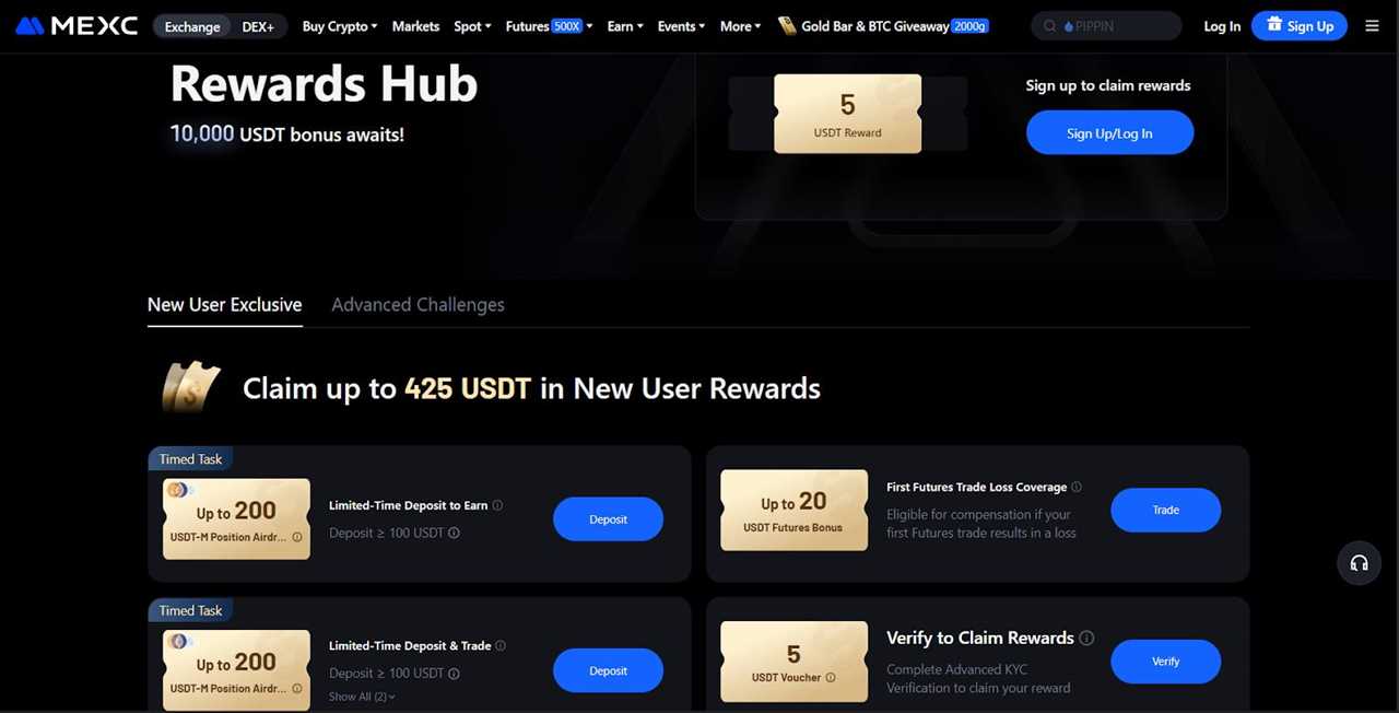MEXC: Up to 8,000 USDT in Signup Rewards