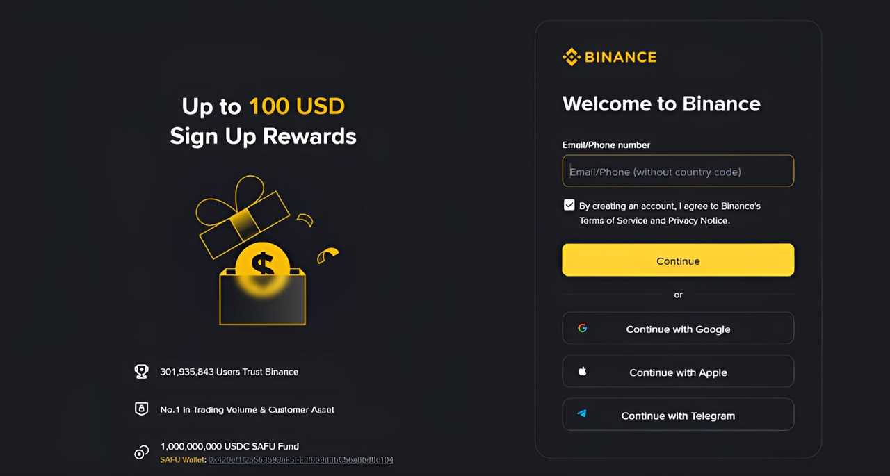 Sign up and complete KYC verification