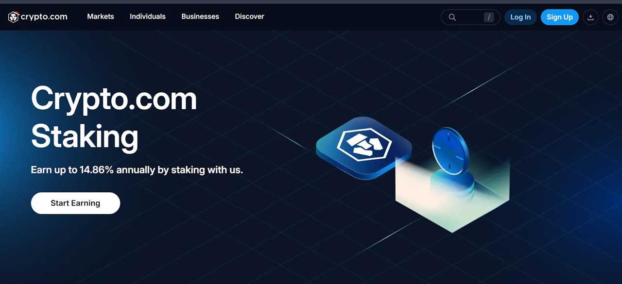 Crypto.com Staking Platform