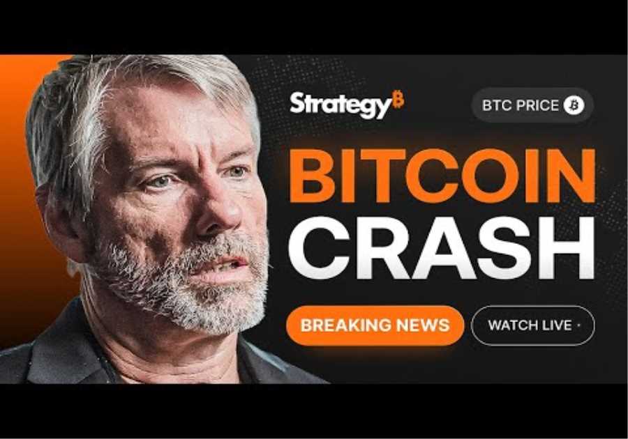 Michael Saylor on Bitcoin Crash & MSTR Stock Drop – BTC Price Analysis