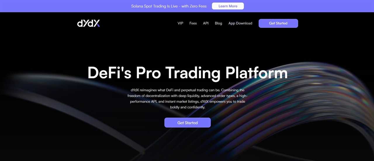 dYdX – Best decentralized exchange for advanced derivatives trading