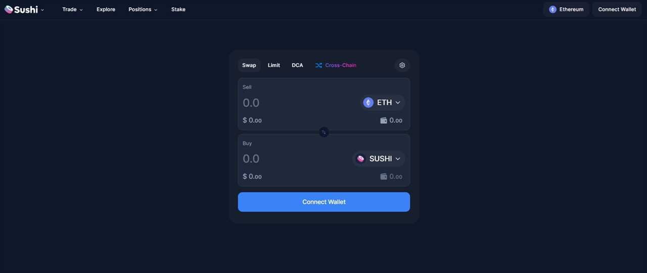 SushiSwap – Best decentralized exchange for multi-chain DeFi access