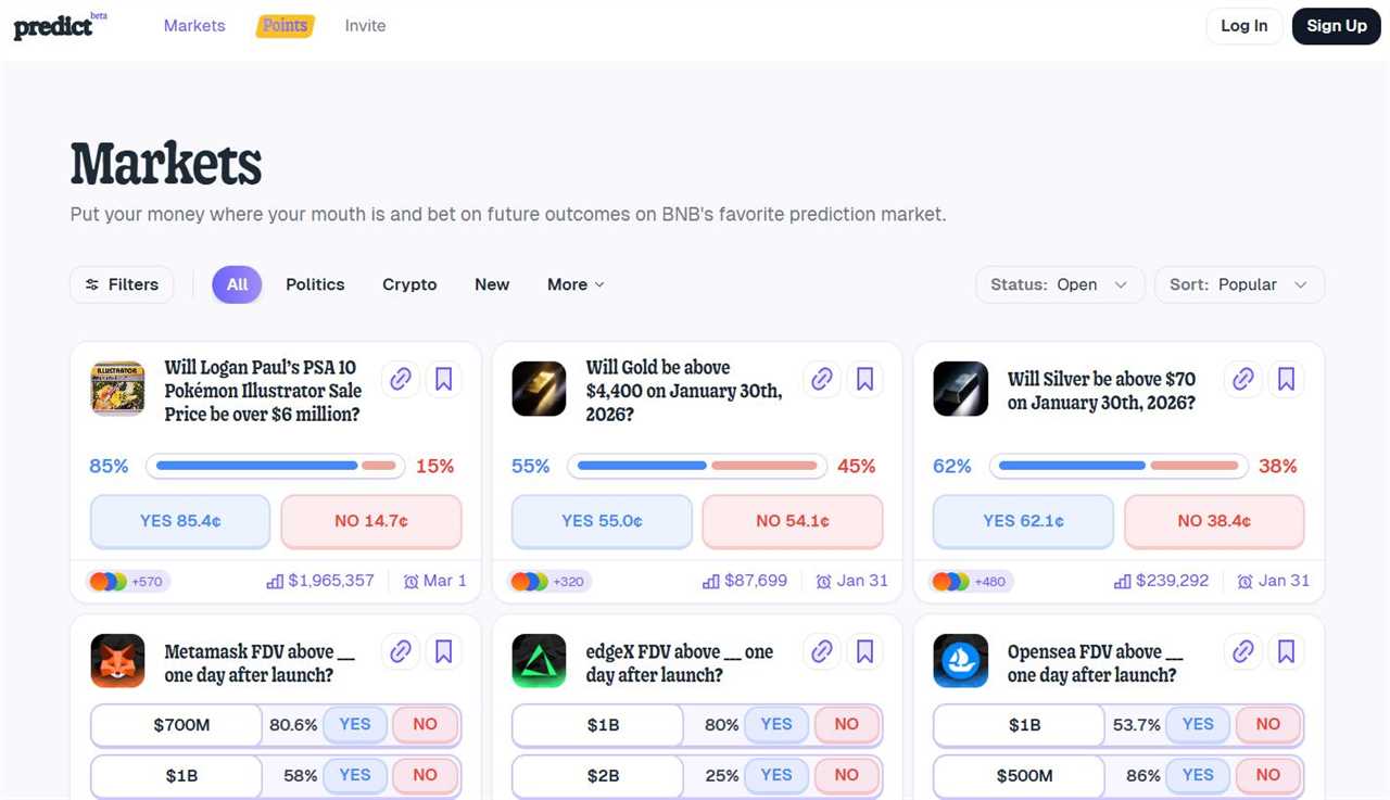 Predict.fun Airdrop Guide: Best Ways to Farm Points for 2026
