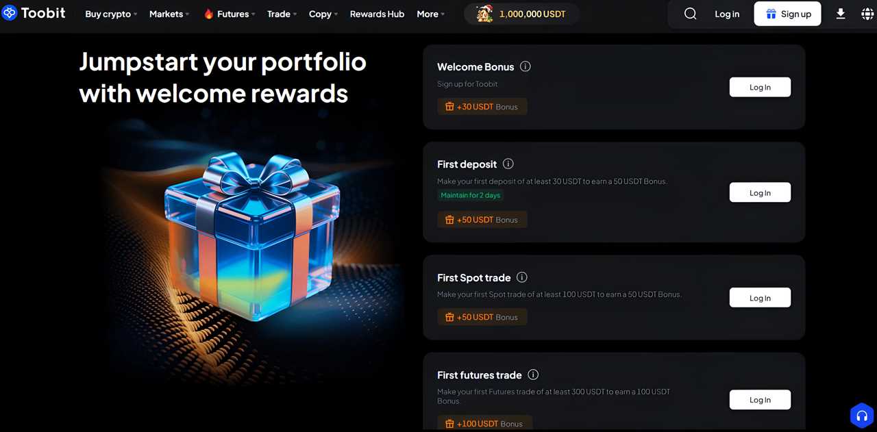 Toobit New user tasks
