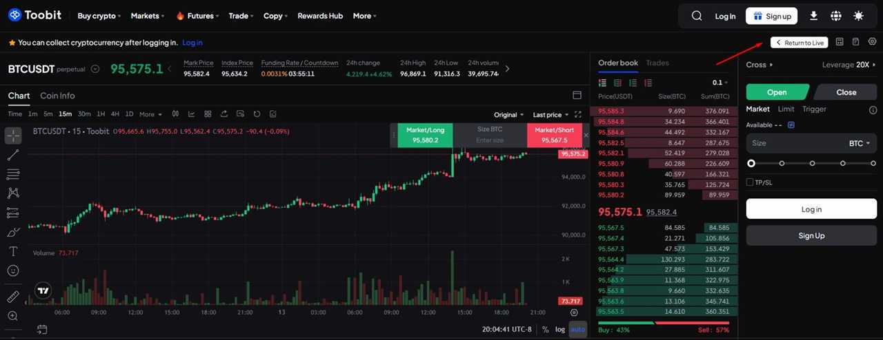 Toobit Demo Trading