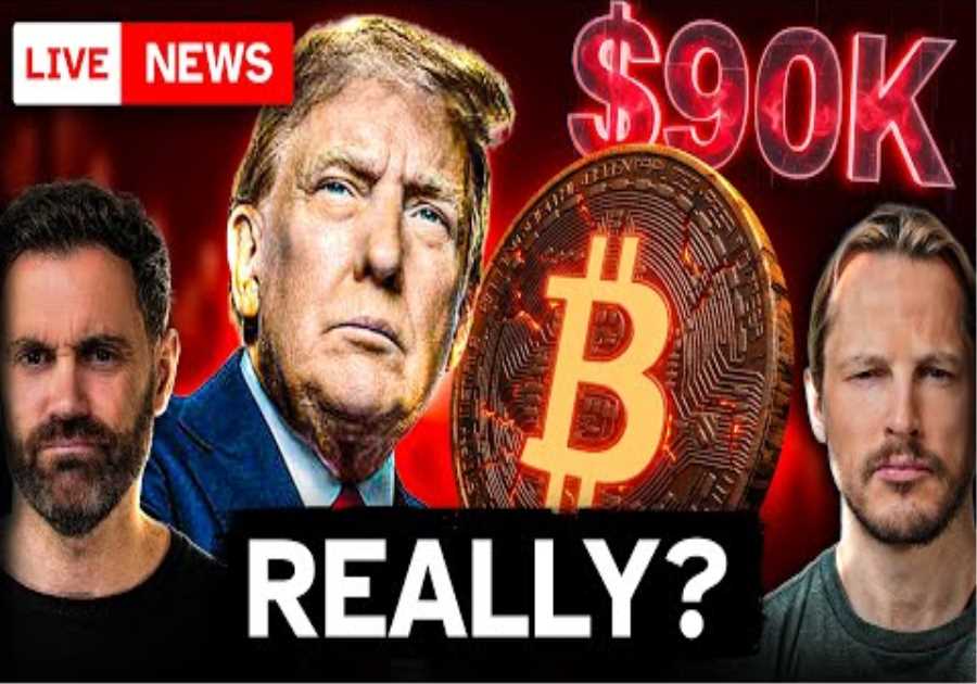 Bitcoin to $90k, Tariff CRASH, Clarity Act, Death of Altcoins &amp; More!