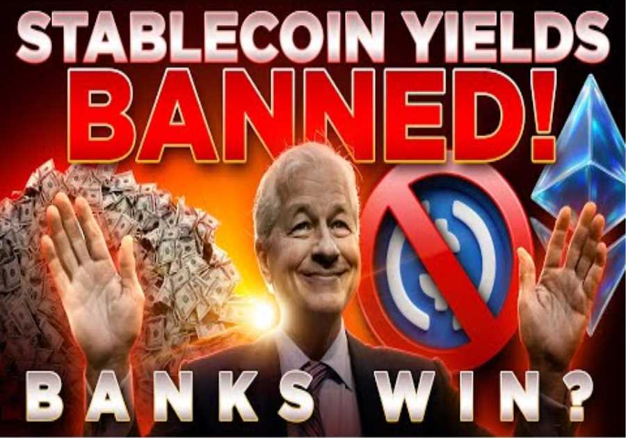 Banks WIN!🔥Banning Stablecoin Yields!🚨Crypto Clarity Bill Breakdown🚨