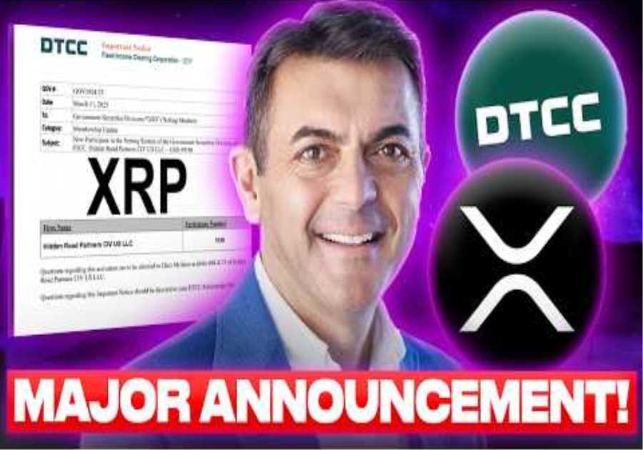 MAJOUR ANNOUNCEMENT!! DTCC & XRP STARTING RIGHT NOW?!?!?!