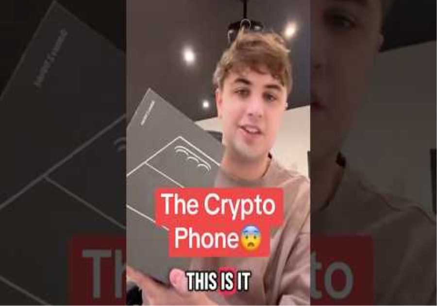 The Crypto Phone is Insane😨