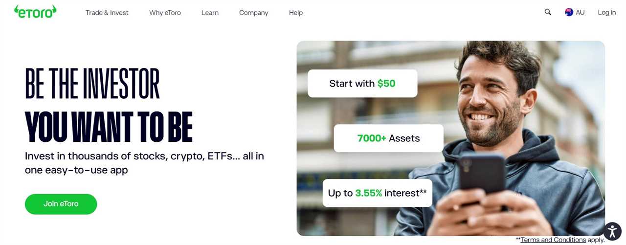 eToro - Best Crypto Exchanges for Australian Traders