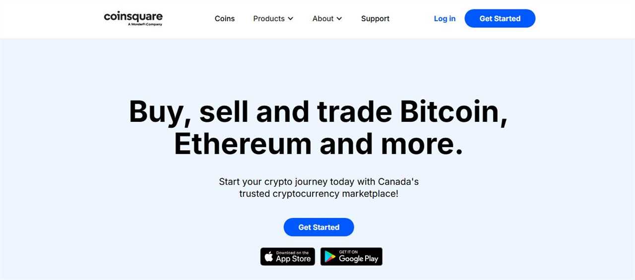 Coinsquare - Best Crypto Exchanges in Canada