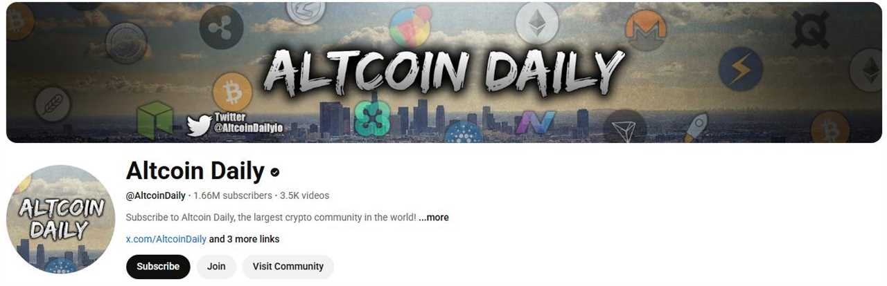 Altcoin Daily - Best Crypto YouTube Channels