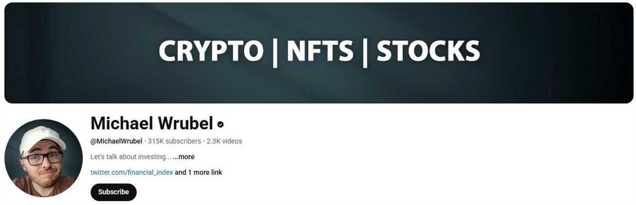 Michael Wrubel - Best Crypto YouTube Channels