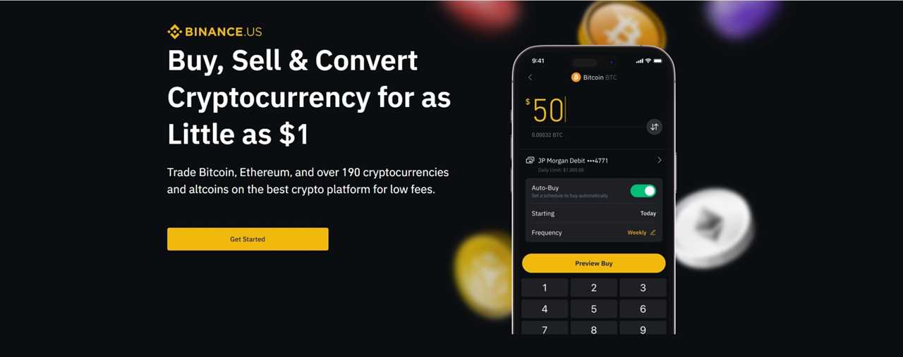 Binance.US - Low-Fee trading and high liquidity