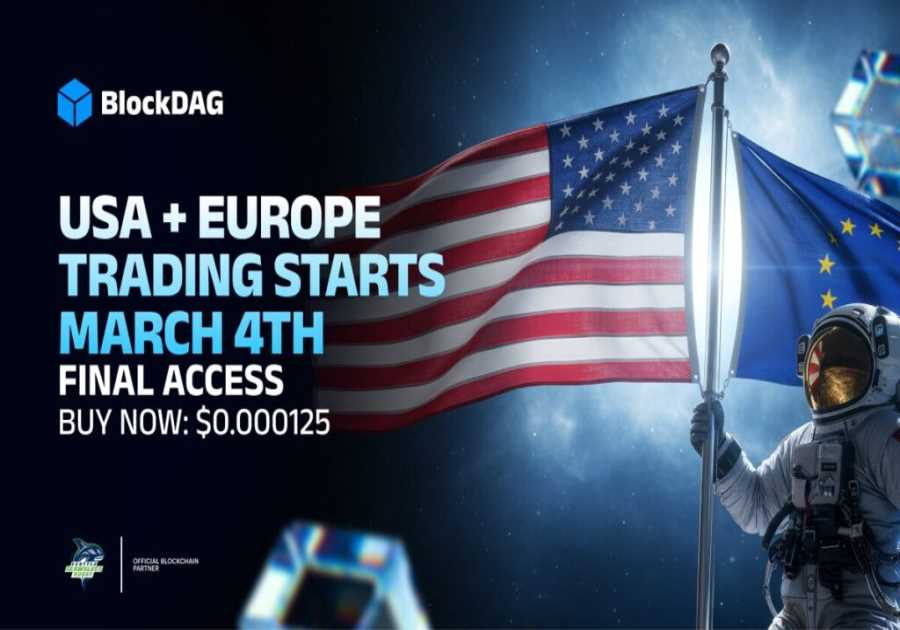 Buyers Rush to BlockDAG Before $0.000125 Price Ends on March 4