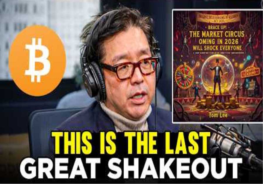 Brace Up! Bitcoin's About to Pull a VERY Shocking Move - Tom Lee