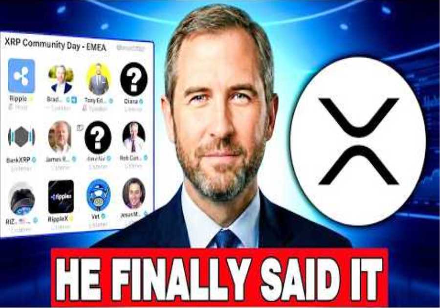 XRP NEWS TODAY: Ripple CEO Makes Historic Live Statement & XRP Reacts