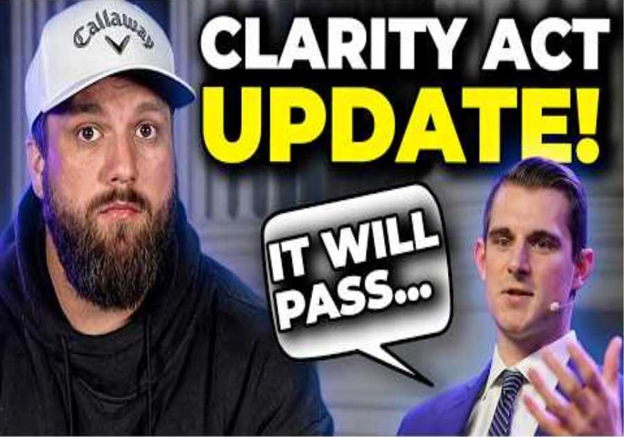 🚨 End Of The Crypto BEAR MARKET?! Clarity Act Set To Pass!