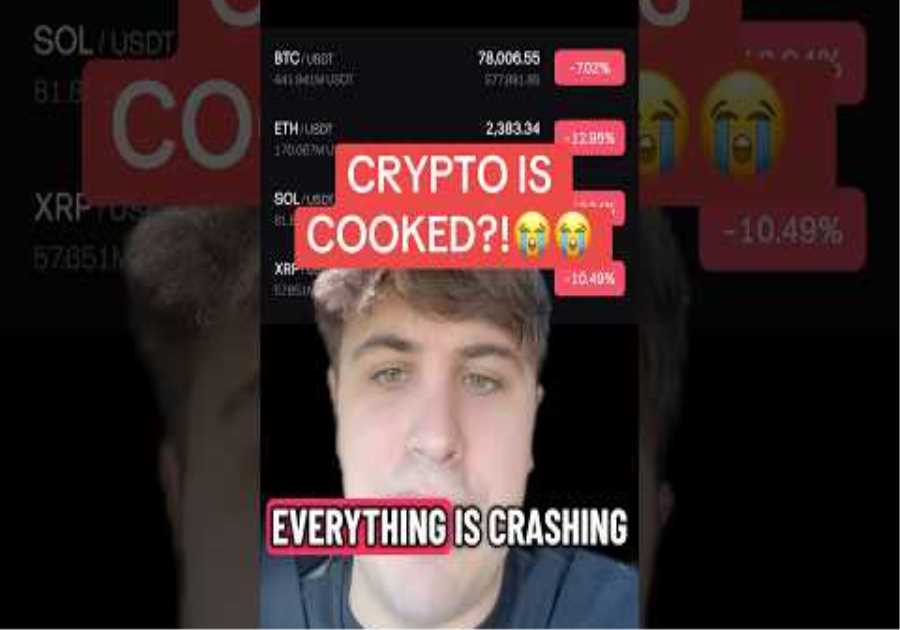 CRYPTO IS COOKED?!😭😭