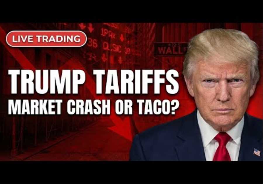 Trump Global Tariffs 15% Again! Stock Market & Crypto Fall | Live Trading Stocks Futures