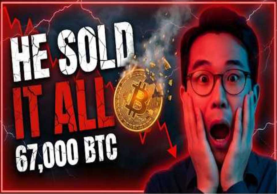 BREAKING: Garrett Jin Quietly Sold 67,000 Bitcoin – Crypto Market Crash Incoming?!