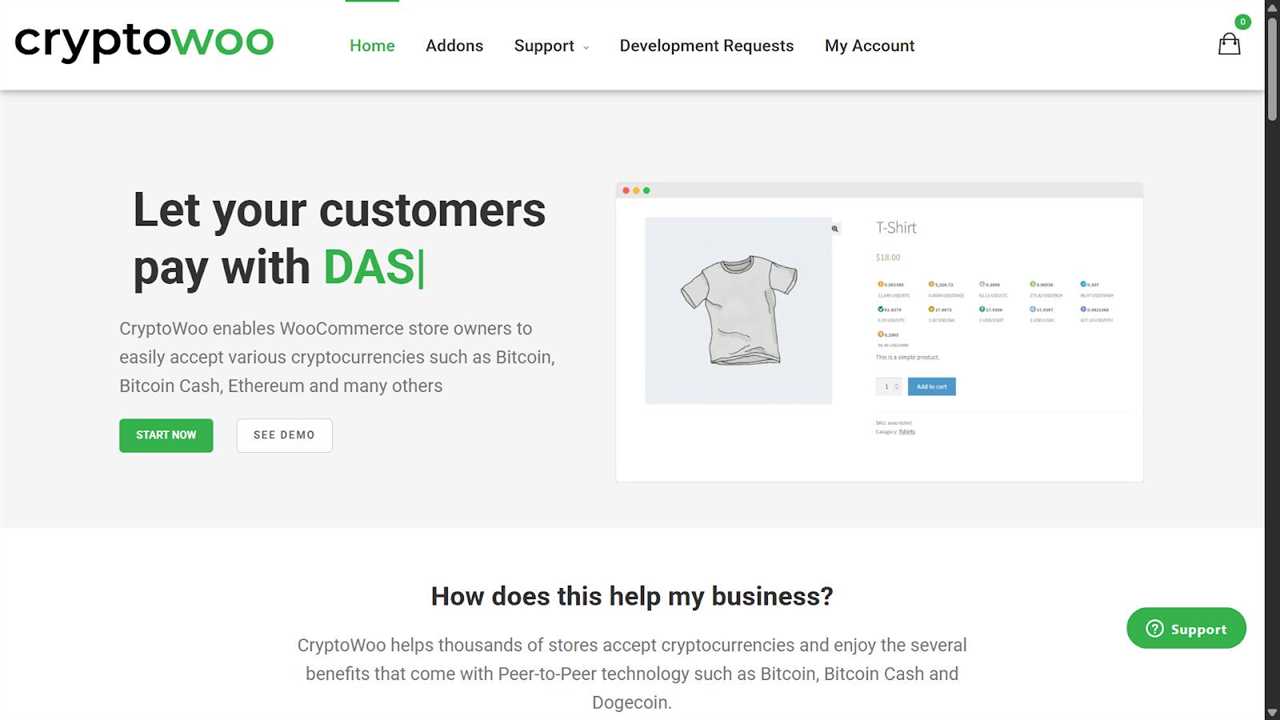 CryptoWoo — Best for WooCommerce Users
