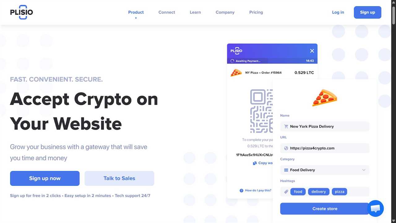 Plisio — Best for Low-Fee Crypto Payments