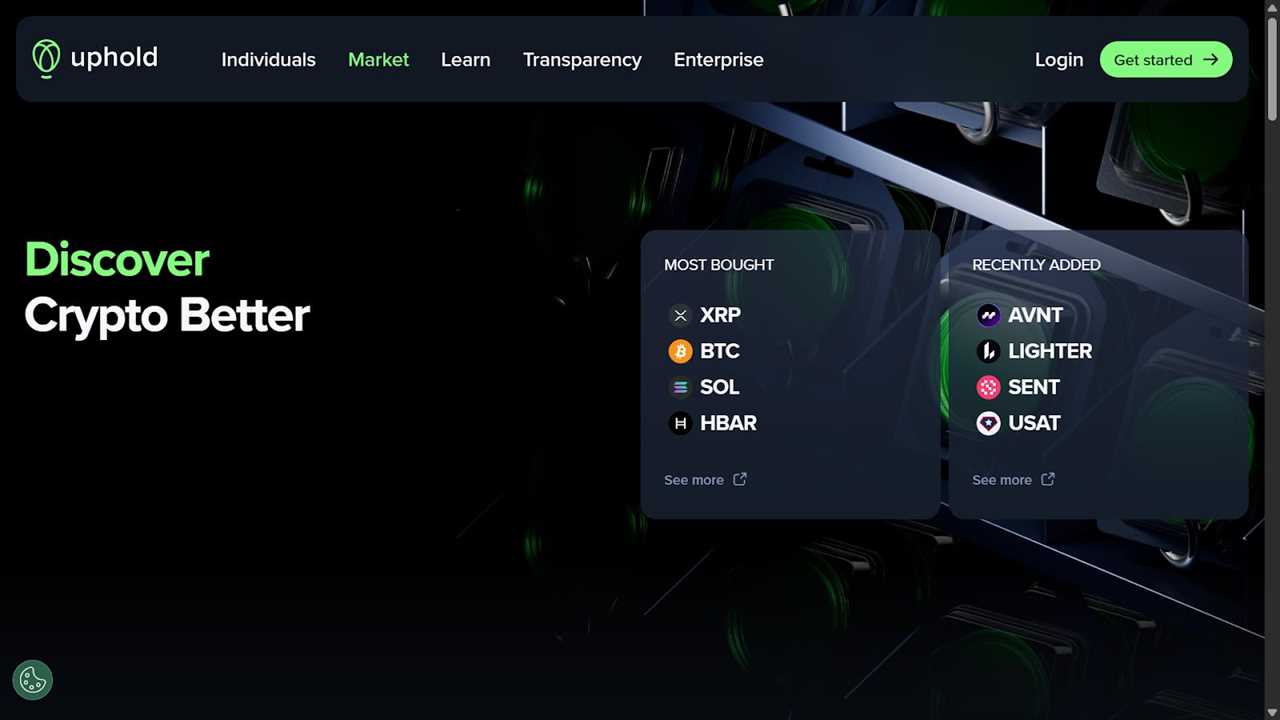 Uphold: Best for Multi-Asset Trading (Crypto, Stocks, Metals)