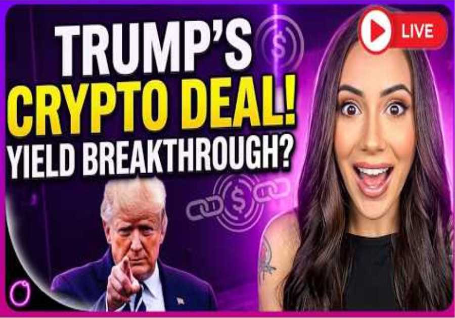 HUGE STABLECOIN YIELD BREAKTHROUGH? Senate + Trump White House Strike Crypto Deal! CLARITY NOW!