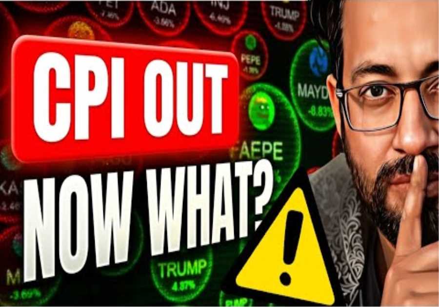 CPI OUT NOW WHAT? Latest Crypto News Today & BTC - ETH Update