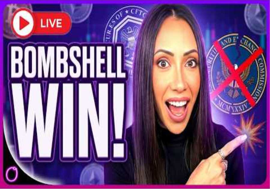 WE WON SEC BOMBSHELL MOST Crypto Assets Are NOT Securities! CFTC New Framework Changes EVERYTHING