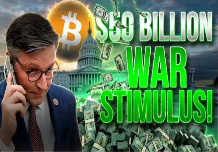 Congress Sending Emergency Cash For War!?💸Crypto Market Update