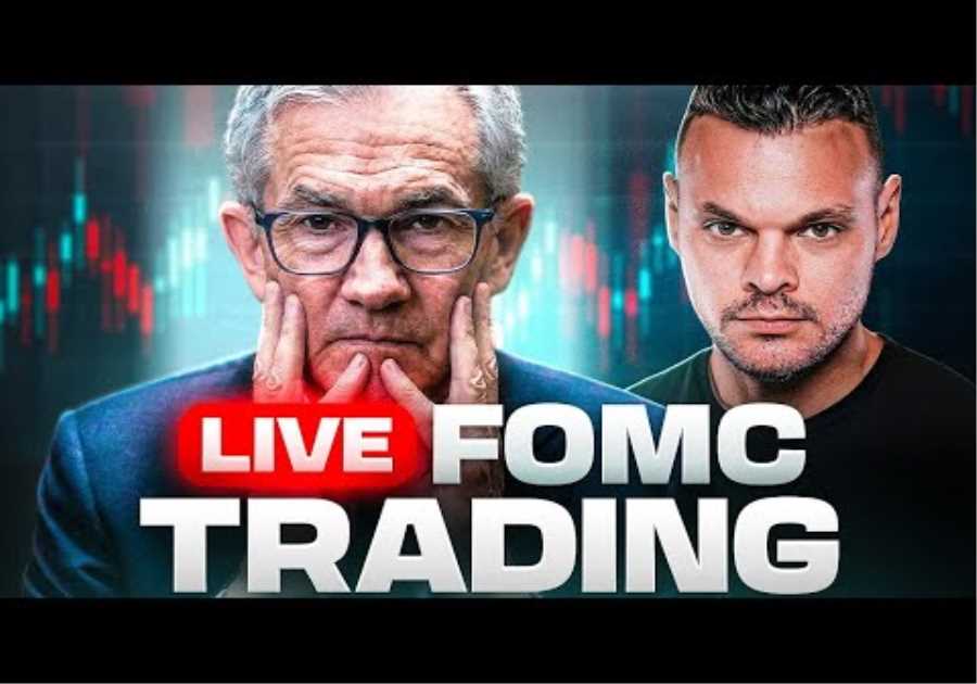 LIVE Trading The FOMC (Powell Speaks)