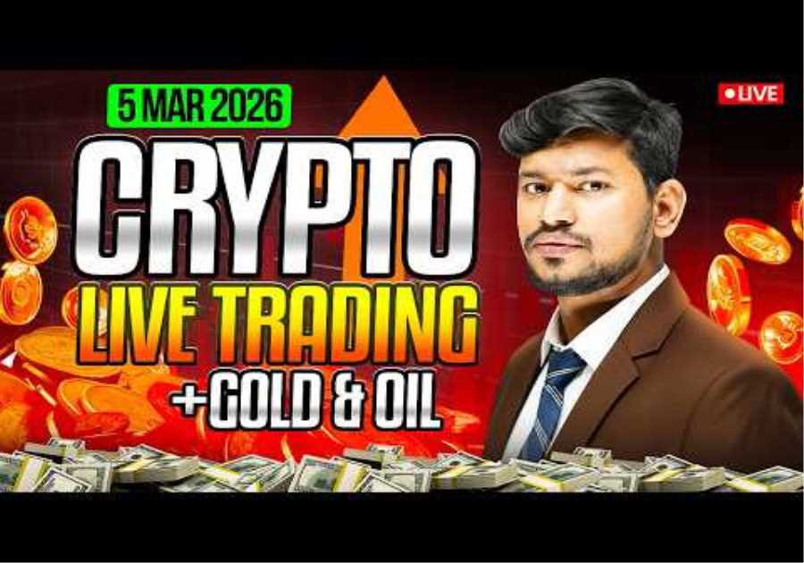 Crypto and Gold  | 05 March - IITian Trader #cryptotrading
