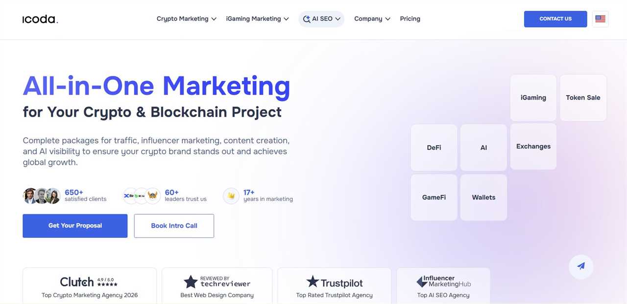 ICODA - Best Crypto Marketing Agencies
