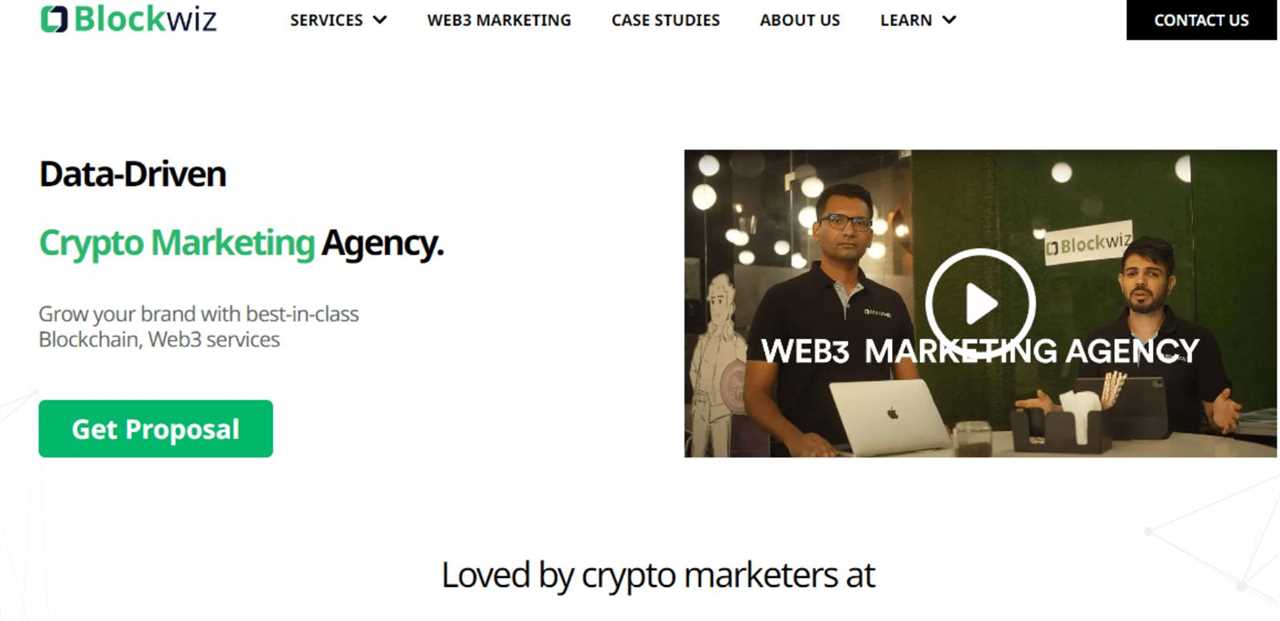 Blockwiz - Best Crypto Marketing Agencies