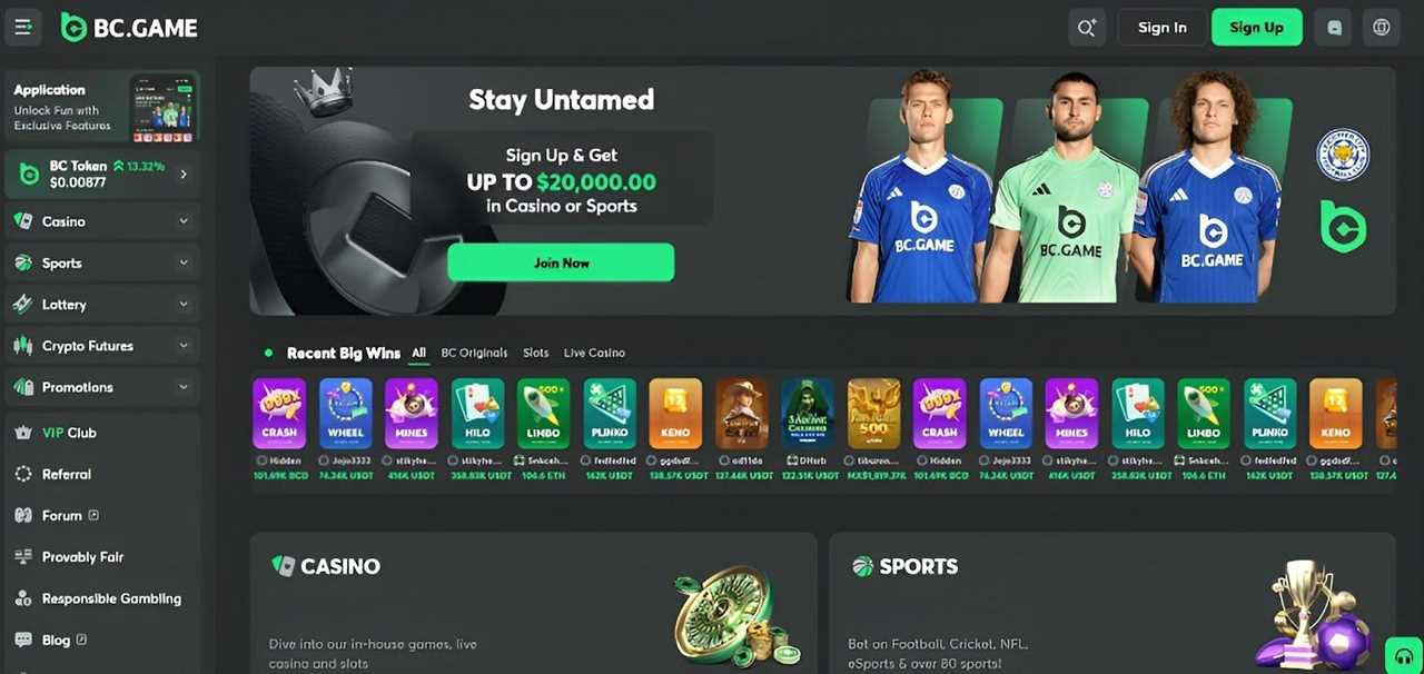 BC.Game - Best For Crypto Payment Options