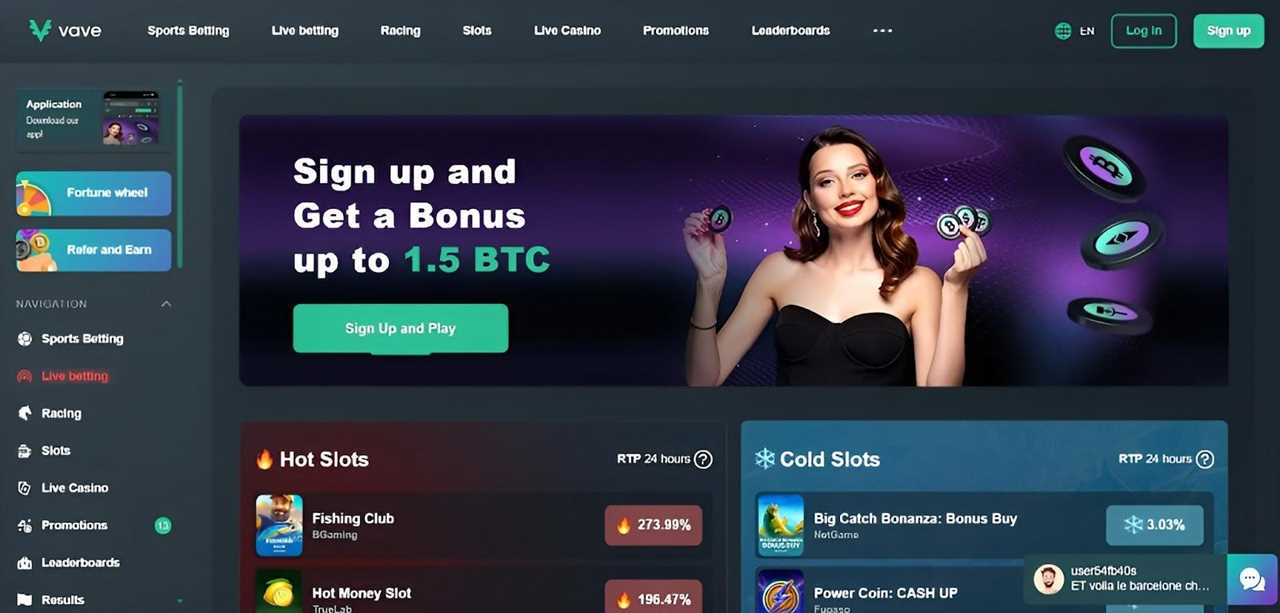 Vave - Best For Mobile Betting