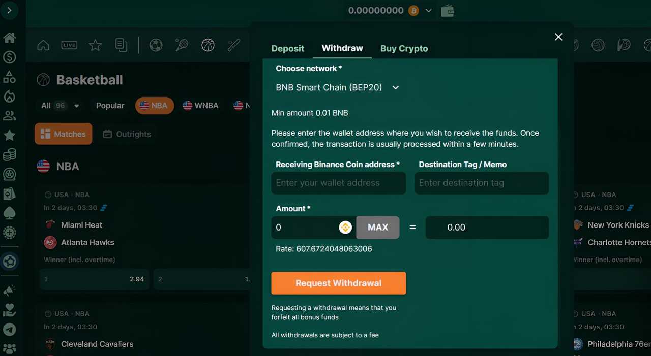 Step 5: Withdraw Your Winnings