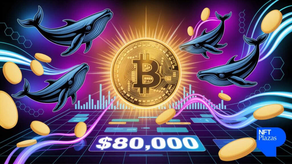 Bitcoin Price Targets $80,000 as 30-Day Whale Buys Hit 13-Year High?