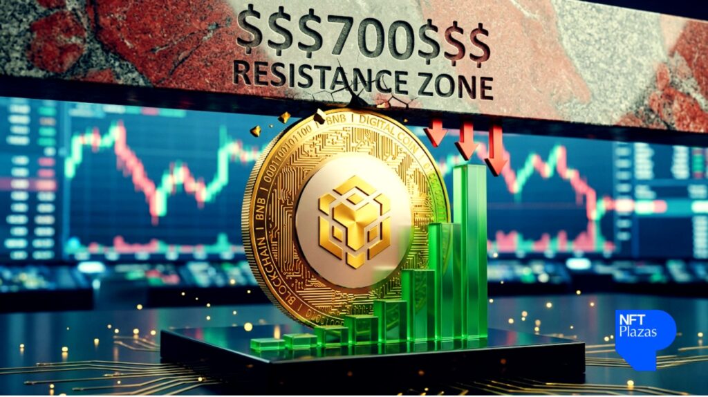 BNB Price Prediction Locks Below $700 and What Changes It