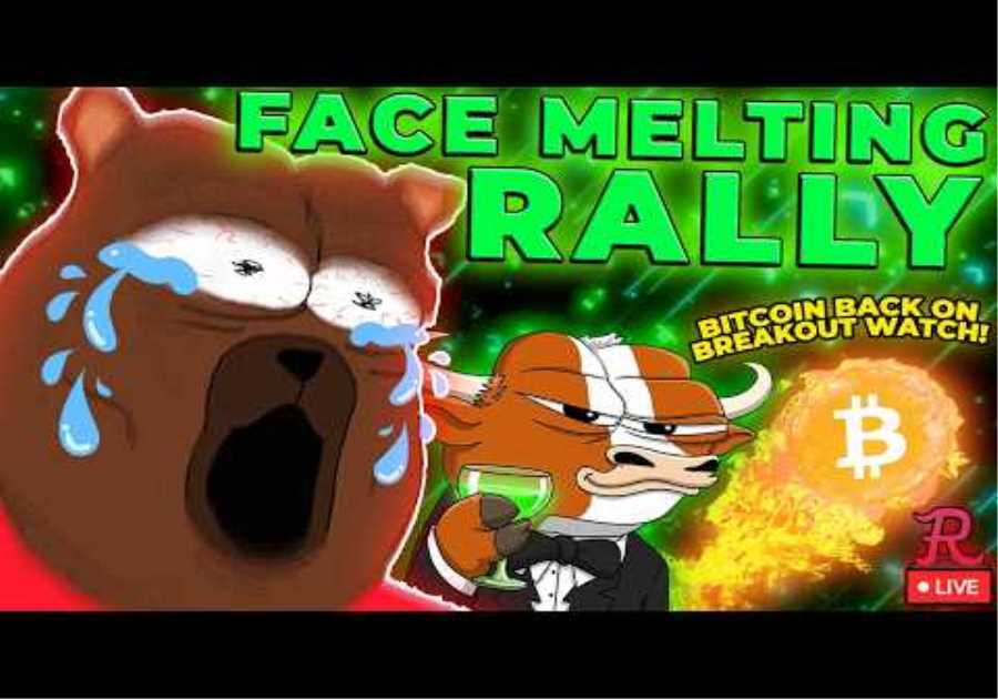 BITCOIN LIVE : BTC BREAKOUT WATCH, STOCK MARKET MELT UP