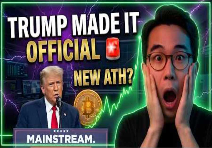 BREAKING: Trump Calls Crypto Mainstream — Is Bitcoin About To Hit A New All-Time High In 2026?