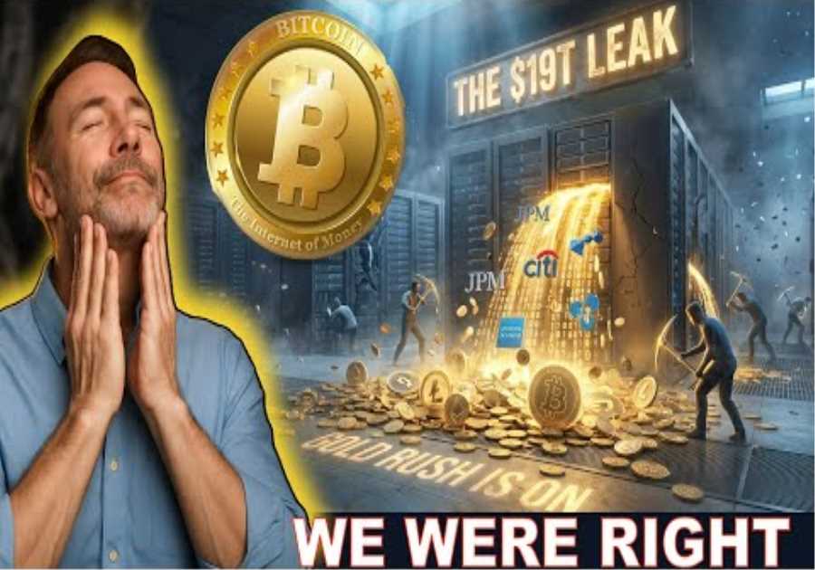$19 Trillion JPMorgan, Citi, Schwab Leak. New Crypto Gold Rush is ON!