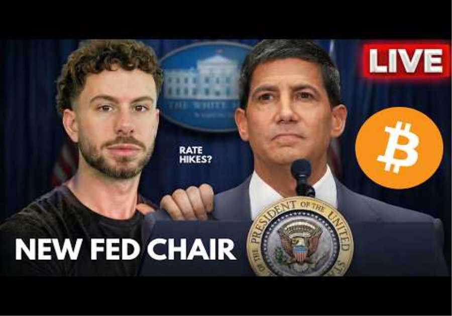 🔴 BITCOIN LIVE TRADING: NEW FED CHAIR KEVIN WARSH SWORN IN TODAY