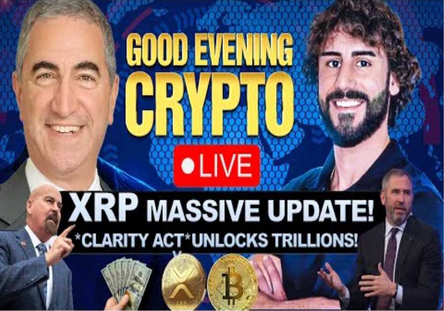 🚨 BREAKING: JP MORGAN SAYS *CLARITY ACT* IS VERY CLOSE! 🚨 XRP MASSIVE UPDATE W/ Sal Gilbertie!