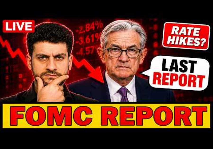 🚨 FOMC MINUTES SHOCK LIVE: Powell's LAST Meeting EXPOSED — Rate HIKES!!! XRP & BTC React