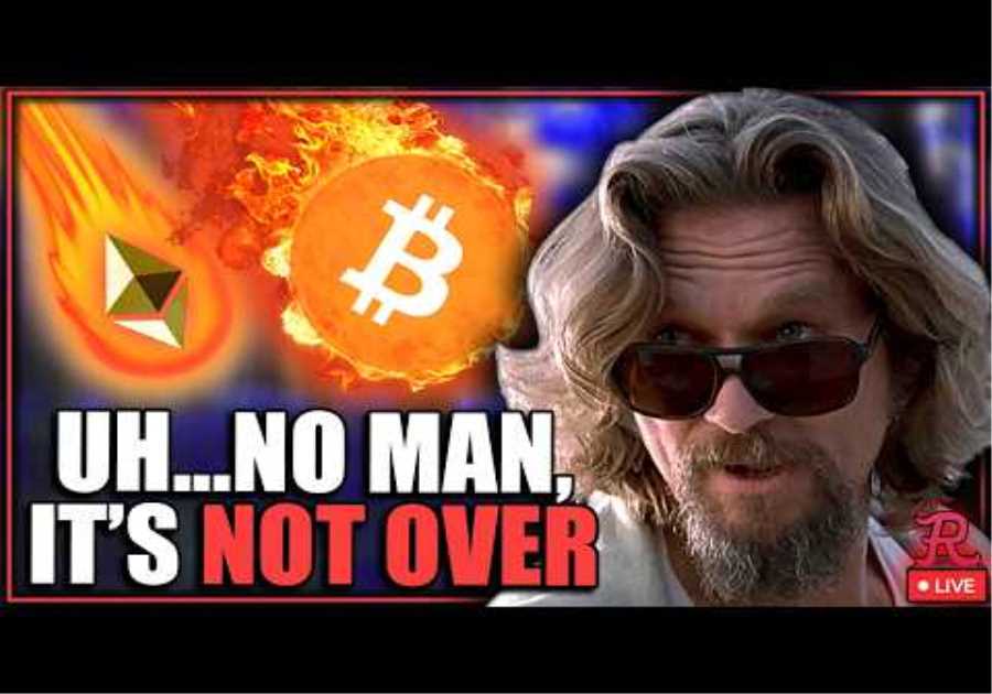 BITCOIN LIVE : CRYPTO DUMPING! STOCKS STILL RUNNING!
