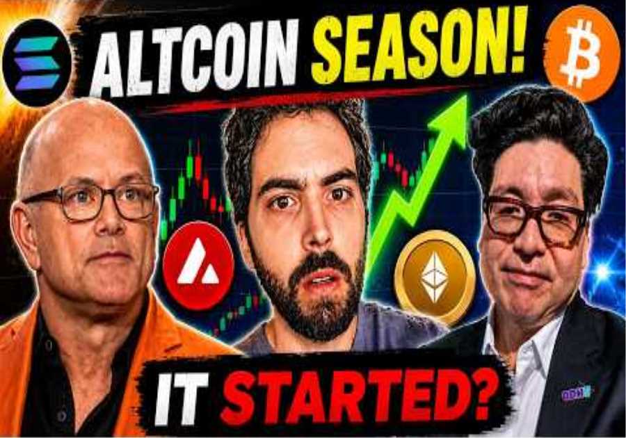 Altcoin Season → IT STARTED!! Top 3 Crypto Coins!!