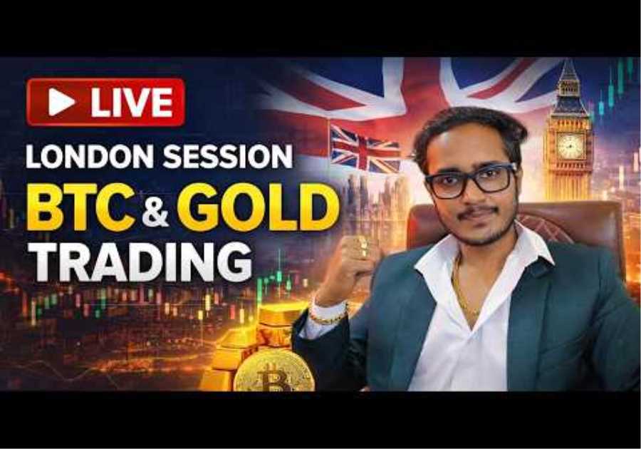 Crypto Gold Live Trading | London SESSION | 25 MAY 2026 | THE CHARTISTT